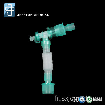 Tube d&#39;extension de circuit respiratoire chirurgical médical